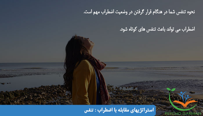 استراتژیهای مقابله با اضطراب تنفس