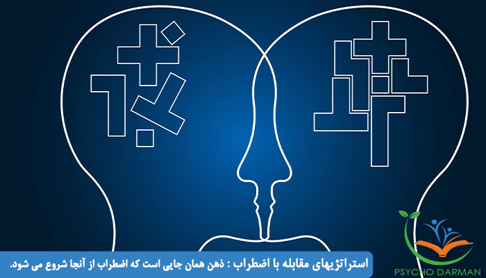 استراتژیهای مقابله با اضطراب ذهن همان جایی است که اضطراب از آنجا شروع می شود.